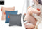 Home&Comfort - Verwarmd Kussen - Draadloos Oplaadbaar 3 Warmtepeilen - Fluweel Grey