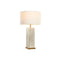 Bureaulamp Home ESPRIT Beige Gouden 50 W 220 V