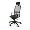 Bureaustoel met hoofdsteun Piqueras y Crespo 4B066G1 Zwart