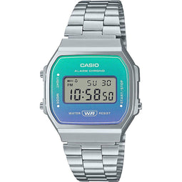 Casio Vintage A168WER-2AEF Unixex Horloge 36,3 mm - Zilverkleurig