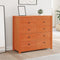 vidaXL - Dressoir - 100x40x90 - cm - massief - grenenhout - wasbruin