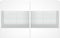 vidaXL - Tv-wandmeubel - met - LED-verlichting - 98,5x30x60,5 - cm - wit