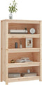vidaXL - Boekenkast - 80x35x126 - cm - massief - grenenhout