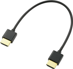 SpeaKa Professional SP-9076308 - HDMI-kabel - 4K UHD 3D-compatibel - Zwart 20 cm