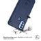 imoshion Hoesje Geschikt voor Motorola Moto E40 / Moto E30 / Moto E20 Hoesje Siliconen - imoshion Rugged Shield Backcover - Blauw