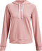Women’s Hoodie Under Armour Rival Terry Pink