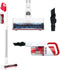 Dirt Devil DD9002 - Draadloze 2-in-1 Stofzuiger en Kruimeldief - Accu 30 min - Wit/Rood