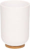 DoaBuy drinkbeker 7 x 10 cm PP bamboe white wit