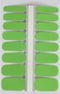 LAUED Nagelstickers - Nail Wraps - 16 Extreem Dunne Nagellak Stickers - Manicure Nail Art Folie - Green Field