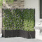 vidaXL - Tuinplantenbakken - met - wateringsysteem - 5 - stuks - zwart
