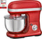 ProfiCook PC-KM 1197 - Kneedmachine - 1200 watt 5,0 liter roestvrijstalen kom - Rood