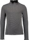 Flo - Meisjes T-shirt - Lurex longsleeve met turtle neck - Silver - Maat 128