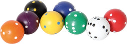 Dobbelsteen Rond 22 mm, 8 kleuren ass
