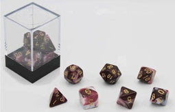 Dobbelstenen Bruin/Wit 7 set Brick
