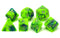Dobbelstenen Jumbo Toxic Groen/Blauw 7as