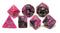 Dobbelstenen Jumbo Toxic Paars/Zwart 7as
