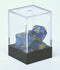 Dobbelstenen Stardust Goud/Blauw 7set