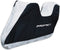 Scooterhoes Pro-tect Zwart Zilver 205 x B 85 x H 115cm Met Topkoffer