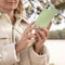 iMoshion Hoesje Geschikt voor iPhone 12 Mini Hoesje Met Koord - iMoshion Color Backcover met afneembaar koord - Groen