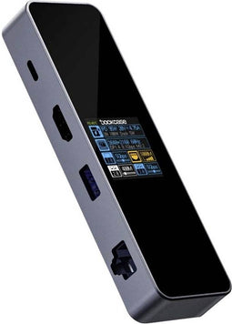 Dockcase USB-C dockingstation DBP61L Universeel Geïntegreerd display, Incl. laadfunctie, USB-C Power Delivery