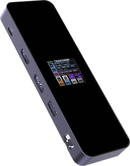 Dockcase USB-C dockingstation Geschikt voor merk (dockingstation): Universeel Geïntegreerd display, Incl. laadfunctie,