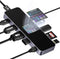 Dockcase USB-C dockingstation Geschikt voor merk (dockingstation): Universeel Geïntegreerd display, Incl. laadfunctie,