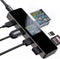 Dockcase USB-C dockingstation Geschikt voor merk (dockingstation): Universeel Geïntegreerd display, Incl. laadfunctie,