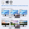 Docking Station USB C Dock Dual Monitor 4K Laptop Dock (Zwart 17in1)