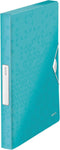 Documentenbox leitz wow 30mm pp ijsblauw - 5 stuks