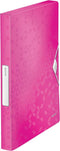 Documentenbox leitz wow 30mm pp roze - 5 stuks