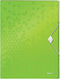 Documentenbox leitz wow a4 30mm pp groen - 5 stuks