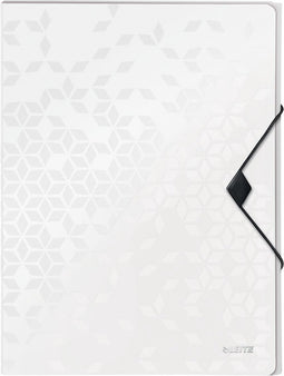 Documentenbox leitz wow a4 30mm pp wit - 5 stuks