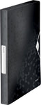 Documentenbox leitz wow a4 30mm pp zwart - 5 stuks