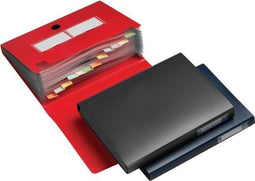 Documentenmap HF2 12 tabs A4, rood
