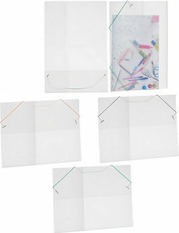 Documenthouder Transparant (1 x 26 x 35,5 cm) (12 Stuks)