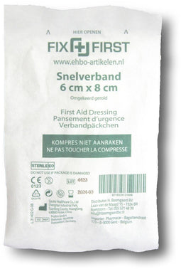 Snelverband fixfirst gerold 6x8cm