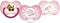 DODIE Set van 3 Anatomische Fopspenen Dag en Nacht +18 Maanden X3