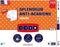 DODO Pack Warm anti-mijtendekbed 220x240 cm + 2 kussens 60x60 cm - Pracht - 100% volupt'air vulling 350gr/m² - Wit