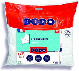 DODO Set van 2 middelgrote kussens - THE ESSENTIAL - 50x70 cm - 100% polyester