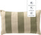 Dutch Decor CYRUS - Outdoor kussenhoes 30x50 cm - waterafstotend en uv-bestendig - gestreept - Swamp - groen