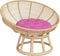 vidaXL - Zitkussen - rond - Ø - 60x11 - cm - oxford - stof - roze