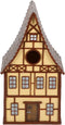 Vogelhuisje Vakwerkhuis – Geel Esschert Design