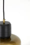 Light & Living Hanglamp Chania - Antiek Brons - Ø25cm - Modern - Hanglampen Eetkamer, Slaapkamer, Woonkamer