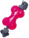 Dog chewing toy Gloria TPR With string Pink Size M (14 cm)