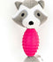 Dog chewing toy Gloria Zar with sound Polyester Eva Rubber polypropylene Racoon