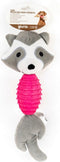 Dog chewing toy Gloria Zar with sound Polyester Eva Rubber polypropylene Racoon