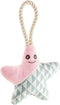 Dog chewing toy Hunter Salima Fluffy toy With string Starfish Pink Puppies