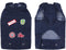 Dog coat Marvel Blue S