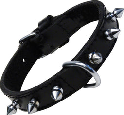 Dog collar Gloria Black Spikes (30 cm)