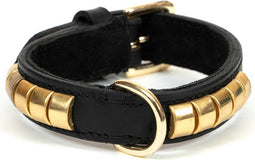 Dog collar Gloria Duna Black Golden (40 x 2 cm)